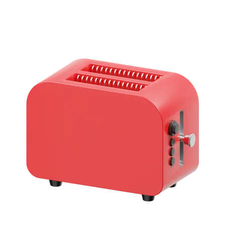 Toaster  3D Illustration