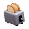 toaster 3d logos