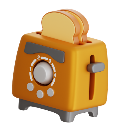 Toaster  3D Icon