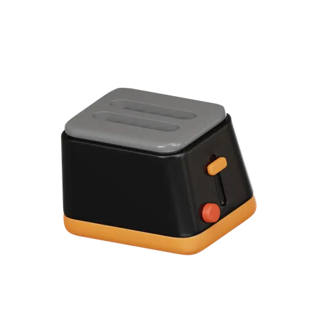 Toaster 3 D Icon 3D Icon