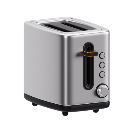 Toaster Machine  3D Icon