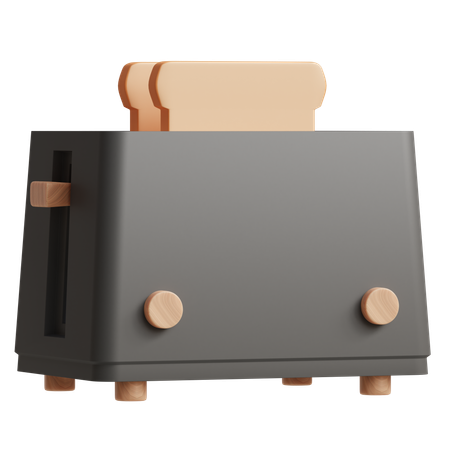 Toaster Machine  3D Icon