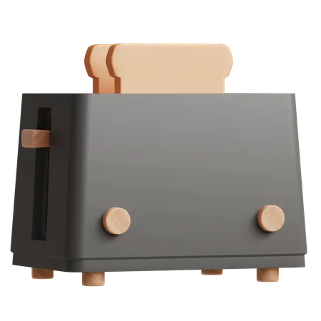 Toaster Machine  3D Icon