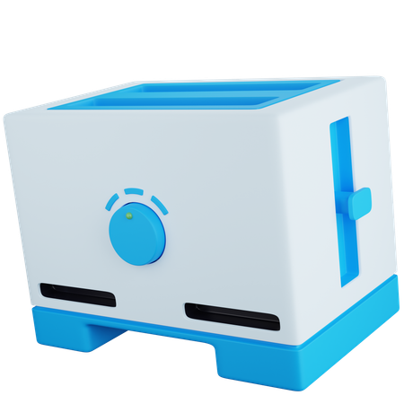 Toaster Machine  3D Icon