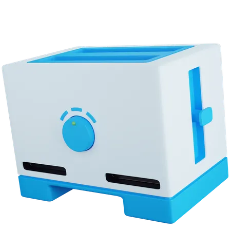 Toaster Machine  3D Icon