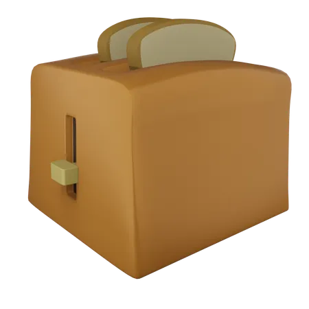 Toaster Machine  3D Icon