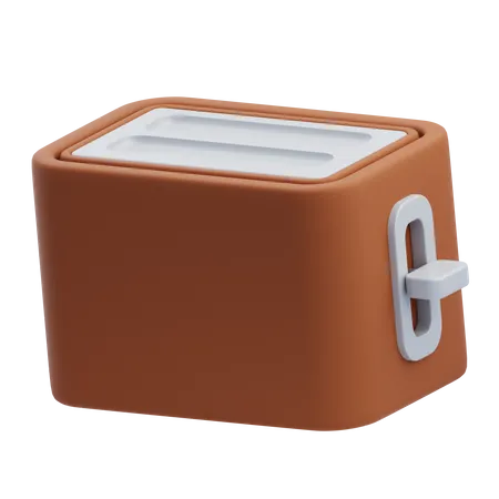 Toaster Machine  3D Icon