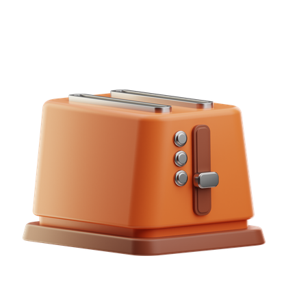 Toaster Machine  3D Icon