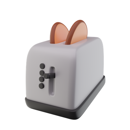 Toaster Machine  3D Icon