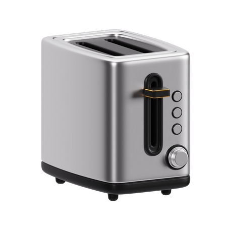 Toaster Machine 3D Icon
