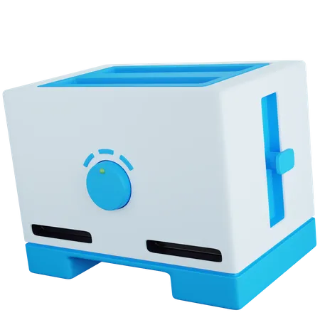 3 D Icon Illustration Toaster Tool 3D Icon