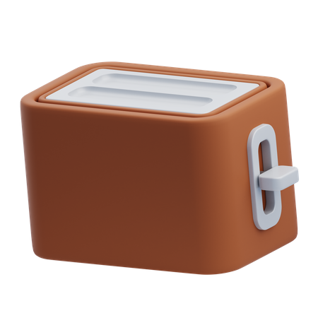 Toaster Machine  3D Icon