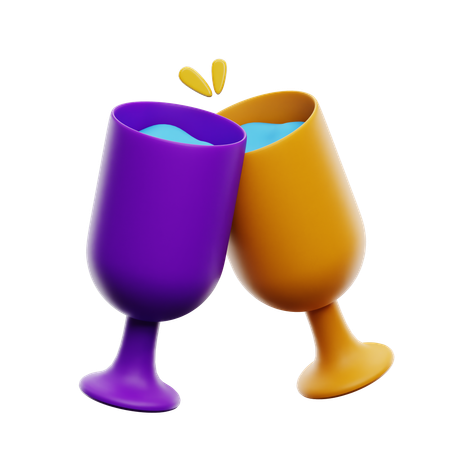 Toasting  3D Icon