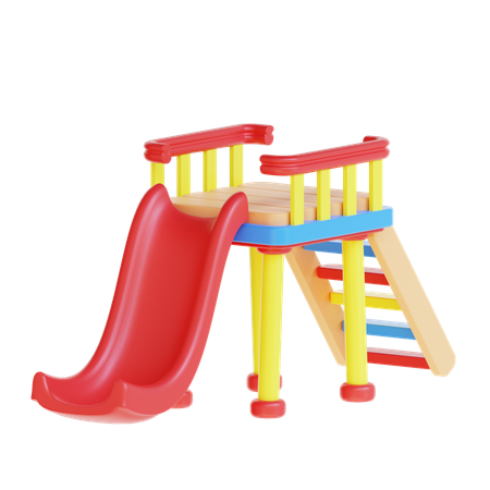 Toboggan pour enfants  3D Icon