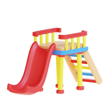 Toboggan pour enfants  3D Icon