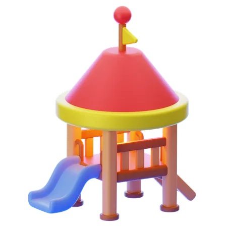 Toboggan pour enfants  3D Icon