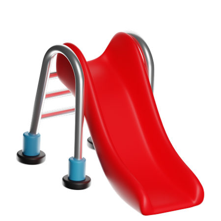 Toboggan pour aire de jeux  3D Icon