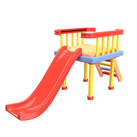 Toboggan pour enfants  3D Icon