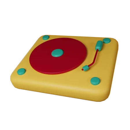 Placa giratoria  3D Icon