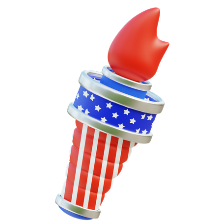 Tocha  3D Icon