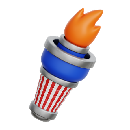 Tocha  3D Icon