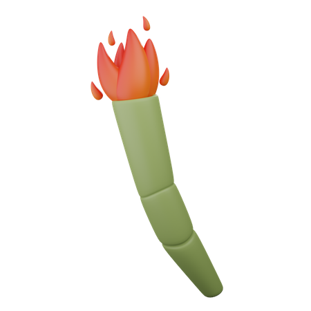 Tocha  3D Icon