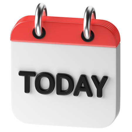 Today  3D Icon
