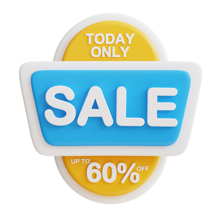 Today Sale 60  3D Icon