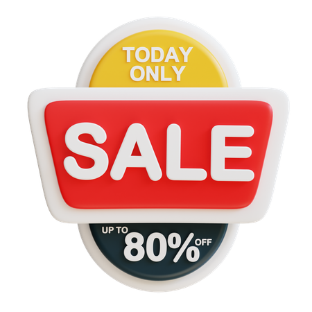 Today Sale 80  3D Icon