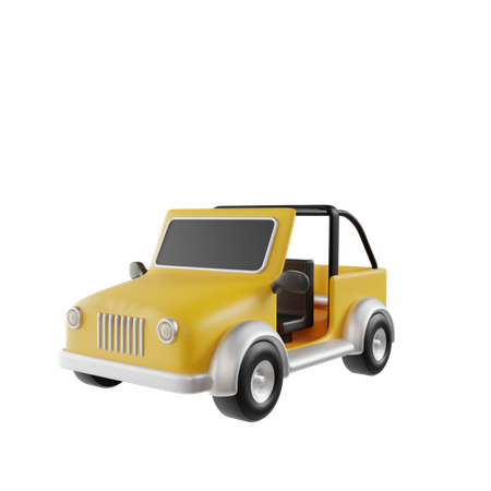 Todoterreno  3D Icon