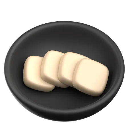 豆腐  3D Icon