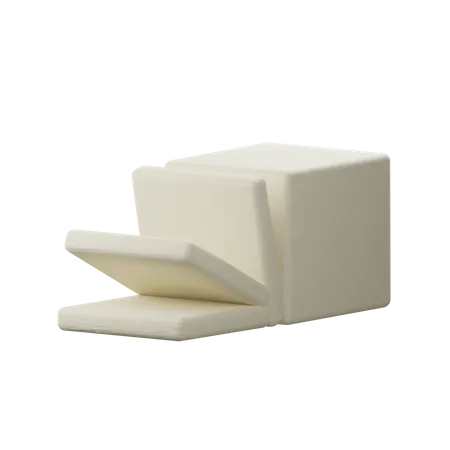 Tofu  3D Icon