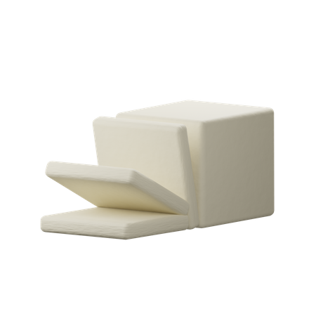Tofu 3D Icon