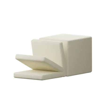 Tofu 3D Icon