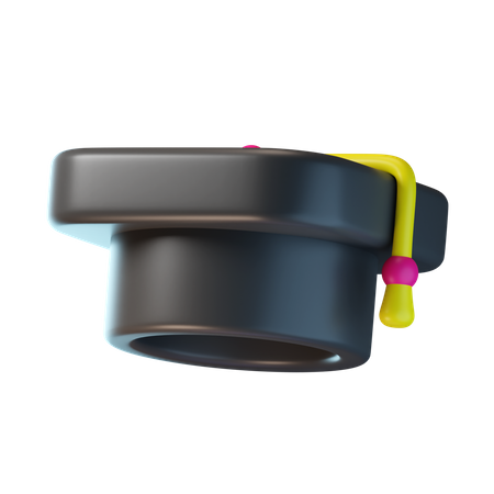 Toga Cap 3D Icon