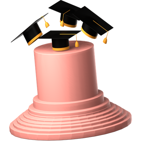 Toga Cap  3D Icon