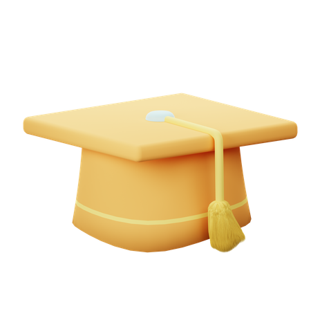Toga Cap  3D Icon