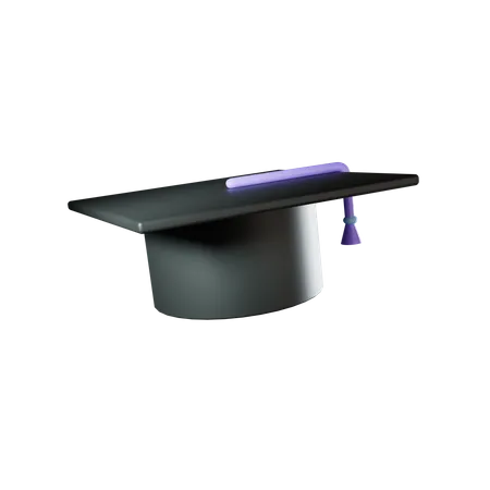 Graduation Cap 3 D Icon 3D Icon