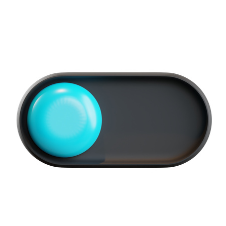 Toggle Button  3D Icon
