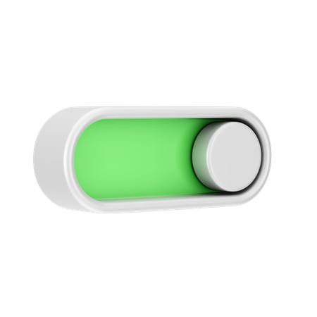 Toggle Button  3D Icon