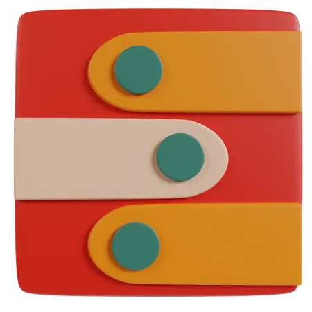 Toggle Button  3D Icon