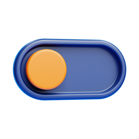 Toggle Button  3D Icon