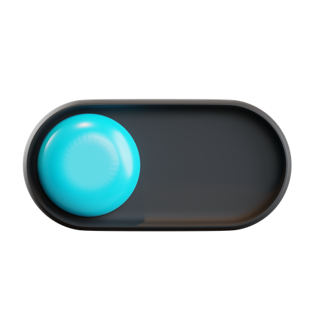 Toggle Button  3D Icon