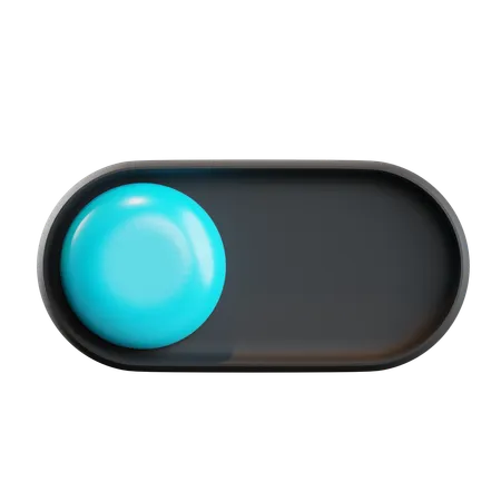 Toggle Button  3D Icon