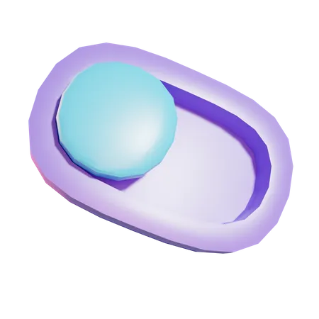 Toggle Button  3D Icon