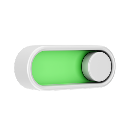 Toggle Button 3D Icon