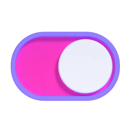 Toggle Button  3D Icon