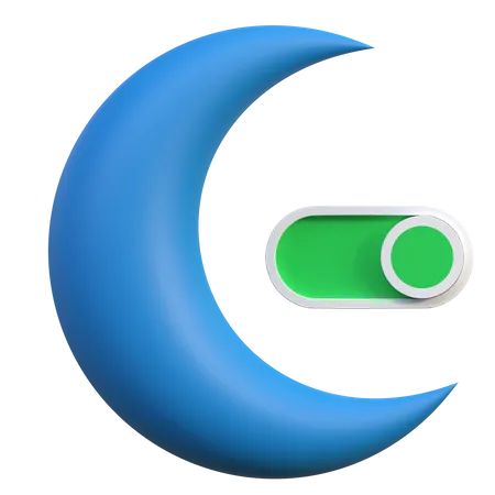 Toggle Night Mode  3D Icon