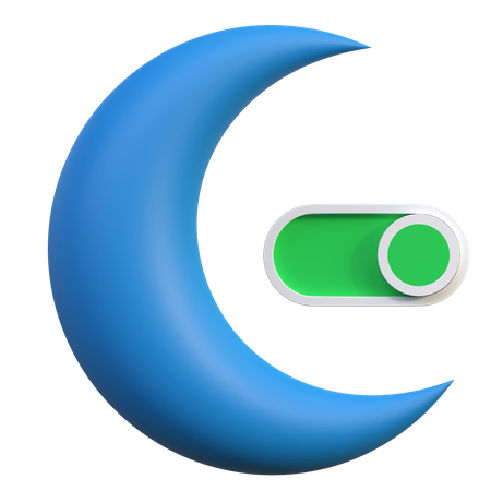 Toggle Night Mode 3D Icon