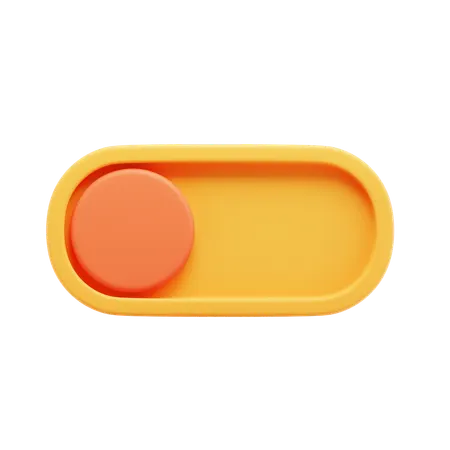Toggle Off  3D Icon